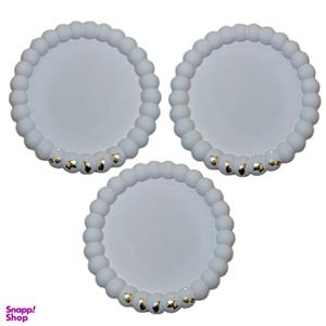 سینی بتنی مدل مرواریدی کدm1 مجموعه 3عددی