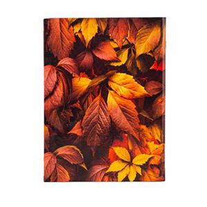 دفتر کلاسوری 80 برگ مدل  برگ پاییزی کد L3050