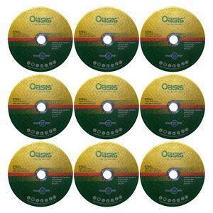 صفحه فرز استیل بر اوسیس مدل EN12413 مجموعه 9عددی