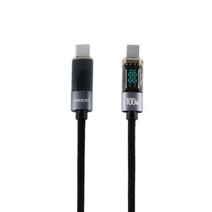 کابل USB-C رسی مدل RS16CC طول 1.2 متر -