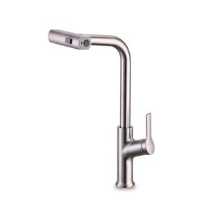 شیر آشپزخانه مدل آبشاری کد T320 جنس استیل