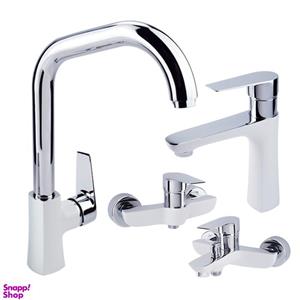 ست شیرآلات سانیا مدل درنا مجموعه 4 عددی