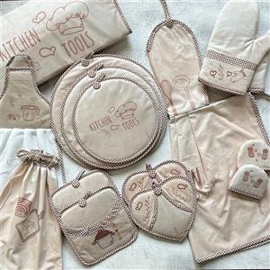 سرویس آشپزخانه مخمل کاترینا 15 تیکه