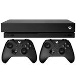 کنسول بازی مایکروسافت (استوک) Xbox One X | حافظه 1 ترابایت به همراه یک دسته اضافه کارکرده