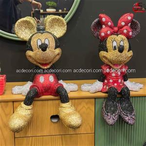 مجسمه دکوری میکی موس نشسته کد 1440