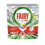 قرص ماشین ظرفشویی ایتالیایی فیری پلاتینیوم پلاس Fairy Platinum Plus با رایحه لیمو 50 عددی