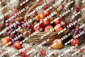 دانلود عکس سبد میوه تزیینی
