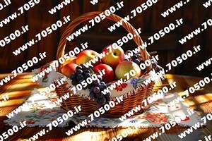 عکس سبد میوه برای طراحی