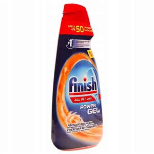 ژل ماشین ظرفشویی اسپانیاییFINISH ALL IN MAX POWER GEL فینیش 1000 میل