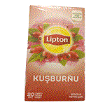 چای گیاهی کیسه ای لیپتون Lipton Kuşburnu Çayı میوه نسترن 20 تایی 30 گرم 