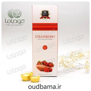 عود دستساز آلاکیک alaukik مدل توت فرنگی استراوبری STRAWBERRY 100g کد 520177