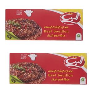 عصاره گوشت گوساله الیت -120 گرم دو بسته 12 عددی