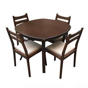 میز و صندلی ناهار خوری اسپرسان چوب مدل Sm38 