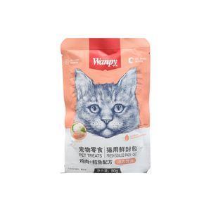 پوچ گربه ونپی مدل طعم مرغ و کاد وزن 80 گرم