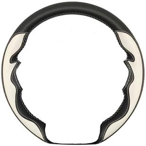 روکش فرمان دوختی فرمونو مدل بازودار طرح شعله مناسب برای تارا اتوماتیک