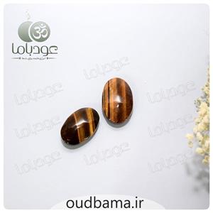 سنگ چشم ببر اصل تامبل افزایش شهامت و قدرت و مهارت