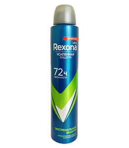 اسپری ضد تعریق مردانه 72 ساعته extreme protection رکسونا 200 میل
