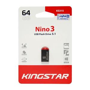 فلش مموری کینگ استار مدل Nino3 KS315 ظرفیت 64 گیگابایت