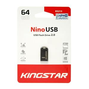 فلش مموری کینگ استار مدل Nino KS215 ظرفیت 64 گیگابایت Kingstar Flash Memory 64GB 