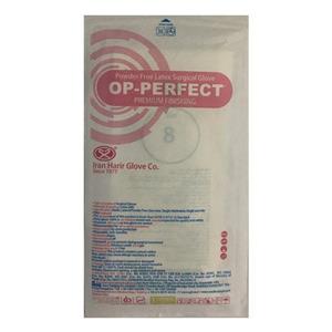 دستکش جراحی لاتکس حریر مدل Powder free سایز 8 بسته 5 عددی