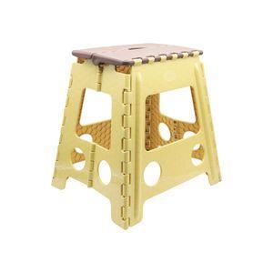 چهارپایه کد517 تاشو دسته دار محصول ناصر پلاستیک با 2 رنگبندی تهیه شده از مواد نو