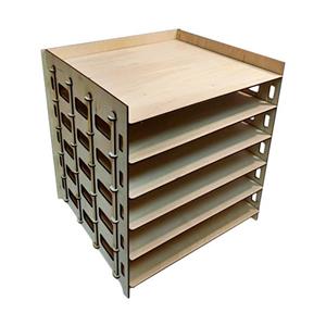 کازیه مدل چوبی رومیزی کد KT71 -