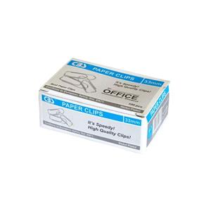 گیره کاغذ 33mm بسته 100 عددی سی بی اس