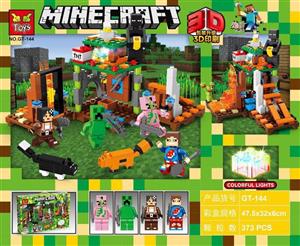 لگو ماینکرافت چراغدار ۳۷۳ قطعه شماره GT_144