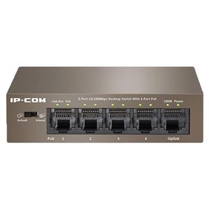 سوییچ شبکه ۵ پورت آی پی کام مدل F1105P-4-63W
