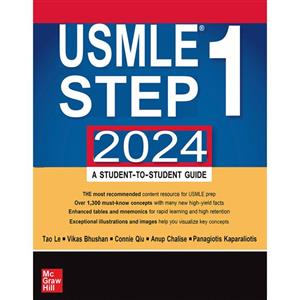 کتاب First Aid for the USMLE Step1 2024 اثر جمعی از نویسندگان انتشارات مک گراهیل