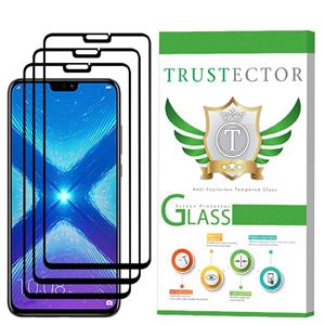 محافظ صفحه نمایش تراستکتور مدل GSS مناسب برای گوشی موبایل آنر 8X بسته 3 عددی Trustector GSS Screen Protector For Honor 8X Pack Of 3