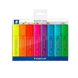 ماژیک علامتگذار 8 رنگ استدلر مدل Textsurfer Classic