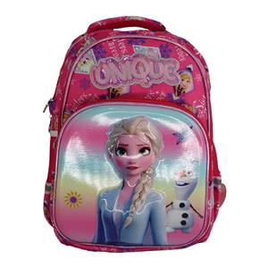 کوله پشتی مدرسه ای دخترانه مدل فروزن کد NA-0350