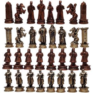 مهره شطرنج رخ مدل B07 مجموعه 32 عددی