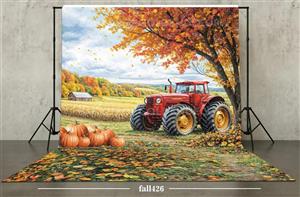 بکدراپ پارچه ای عکاسی طرح پاییز کد fall426 