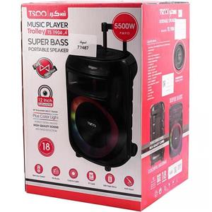 اسپیکر بلوتوثی چمدانی تسکو مدل Speaker Trolley Tsco TS-1904