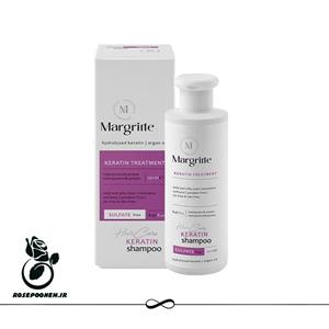 شامپو موهای کراتینه شده مارگریت حجم 250 میلی لیتر