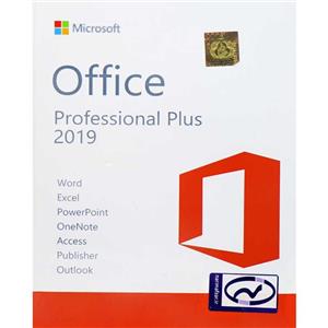 مجموعه نرم افزاری microsoft office نسخه professional plus 2019