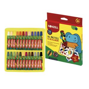 پاستل روغنی 24 رنگ فونزل مدل kids