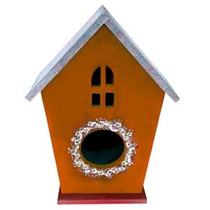 لانه پرنده مدل کلبه چوبی کد MEDIUM16