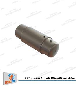 منبع دو جداره افقی ونداد تجهیز 400 لیتری ورق 3*5 مدل: VT-TSHW400-5*3 