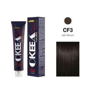 رنگ مو اکیا شماره CF3 حجم 100 میلی لیتر رنگ قهوه ای خاکستری