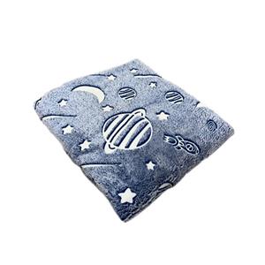 پتو مسافرتی مدل شبنما طرح شهاب باران سایز 150x210 سانتی متر