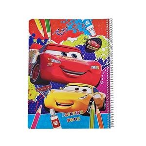 دفتر نقاشی 50 برگ آذین مهر مدل رحلی طرح مک کوئین کد a3-28