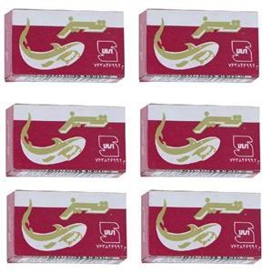 تیغ یدک تیز مدل سنتی مجموعه 6 عددی