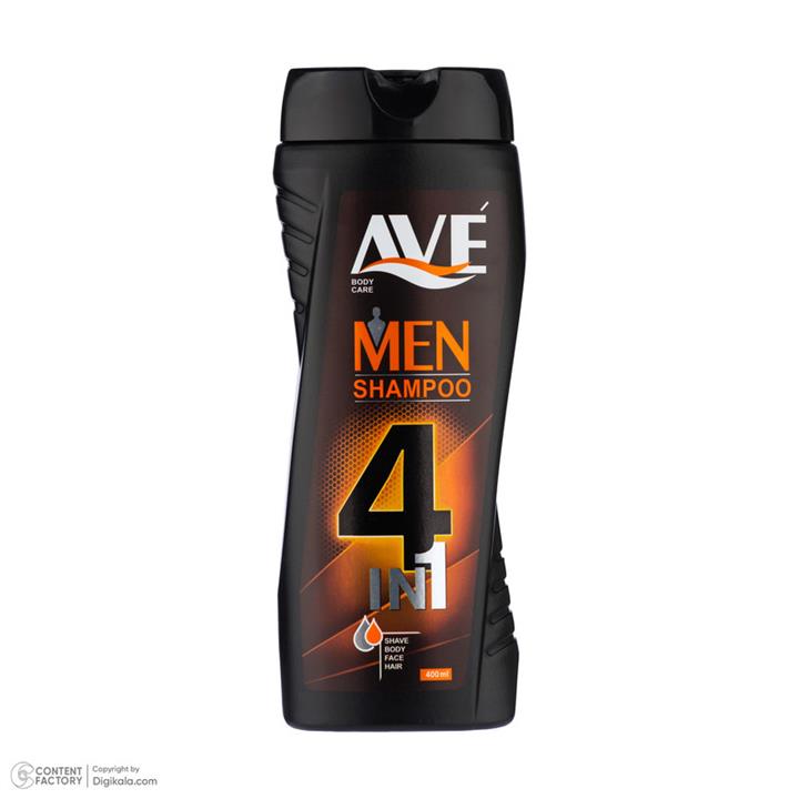 شامپو مو و بدن اوه مدل 4in1 حجم 400 میلی لیتر