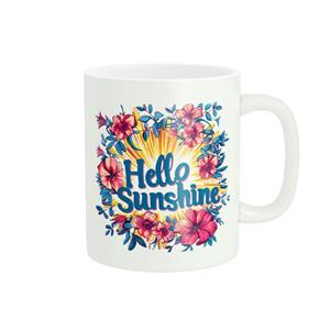 ماگ طرح hello sunshine کد 052