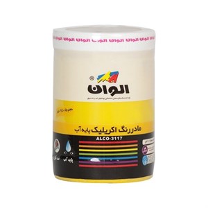 مادررنگ اکریلیک طلایی الوان کد 592 حجم 250 میلی لیتر