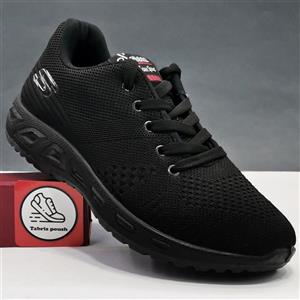 کفش پیاده روی طبی زیره تزریق قابل شستشو طرح اسکیچرز رنگ مشکی زنانه و پسرانه 