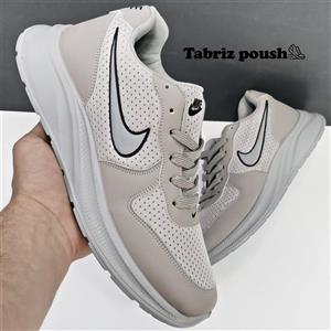 کفش پیاده روی طبی مدل نایک زیره تزریق قابل شستشو رنگ طوسی _ تبریز پوش